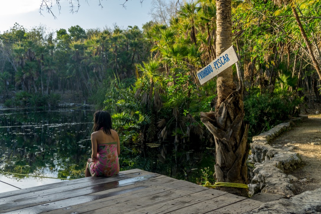 Cenote Cristal in Tulum, Mexico
